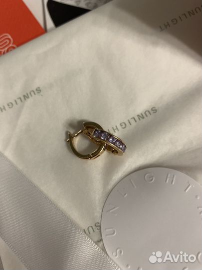 Серьги sunlight