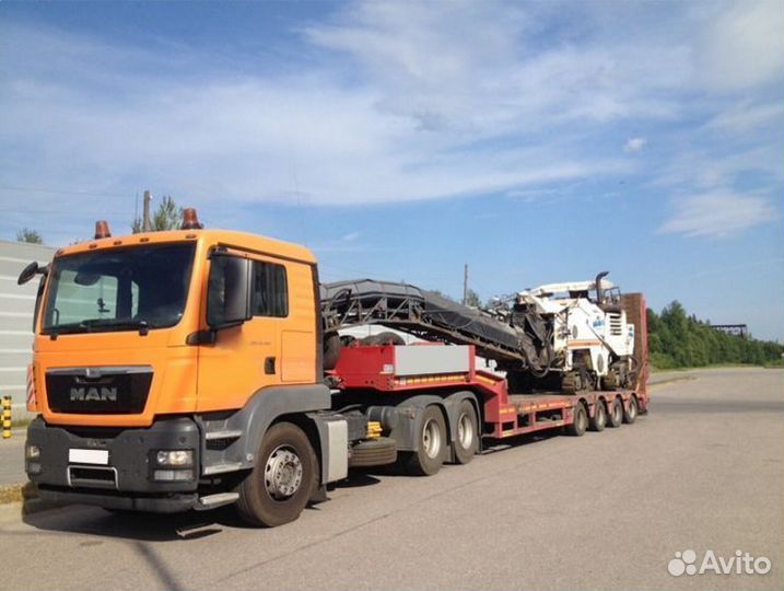 Перевозка негабаритных грузов Аренда тралов