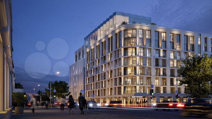 3-к. квартира, 84,1 м², 6/9 эт.