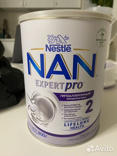Детская молочная смесь Nan
