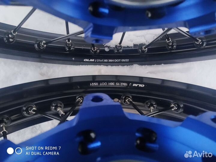 Комплект колёс кросс эндуро Yamaha