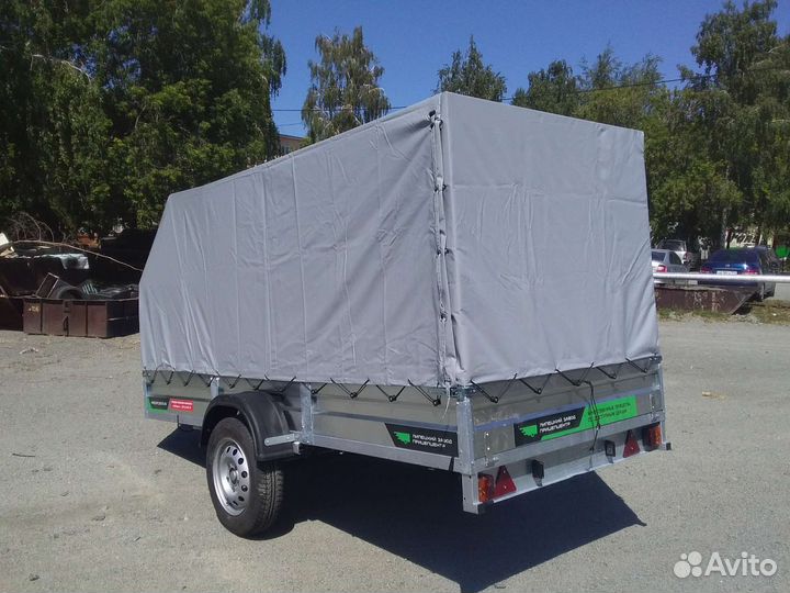 Прицеп Титан 3515-03 R16 нива (3.5*1.5*0.3м) цинк