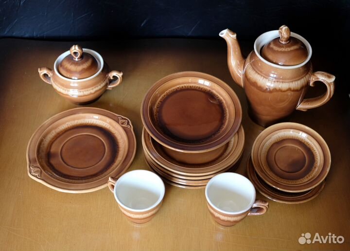 Сервиз зик Конаково. Керамика. СССР