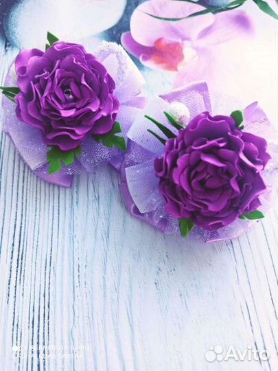 Резинки для волос ручной работы