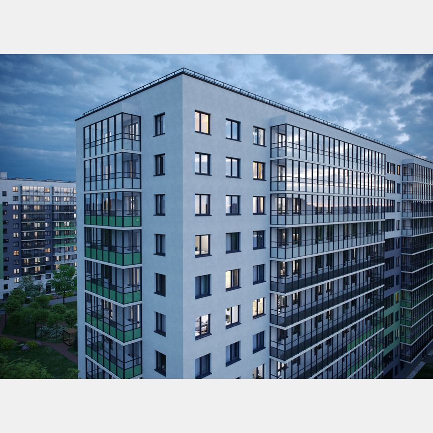 1-к. квартира, 36,2 м², 11/12 эт.