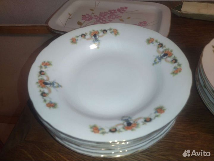 Тарелки япония, столовые, глубокие