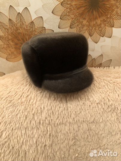 Меховая мужская кепка