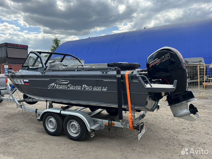 NorthSilver PRO 605 M + Mercury F 150 PRO XS