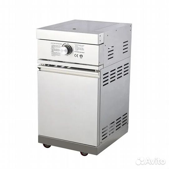 Тумба с инфракрасной газовой горелкой для дачи