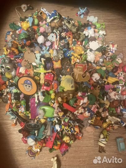 Дедские старые(новые) игрушки из киндеров