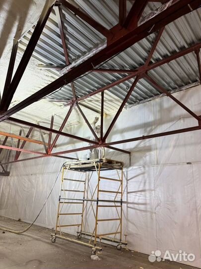 Напыление ППУ утепление фасадов \ BASF