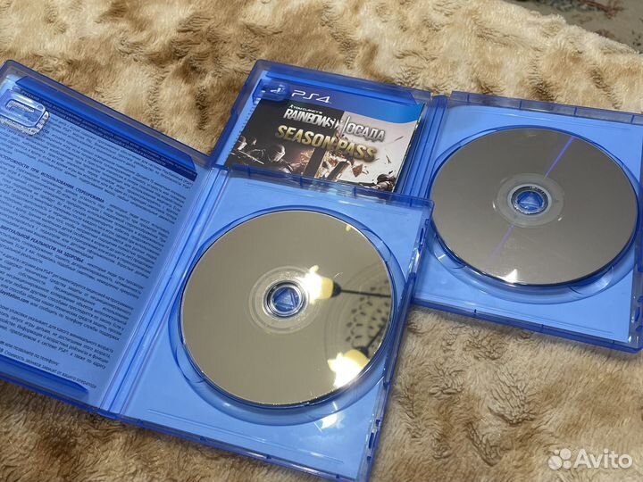 FIFA 18 и Rainbow six осада на PS4/PS5