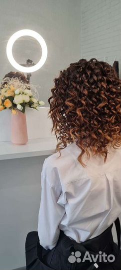 Укладка афрокудрей