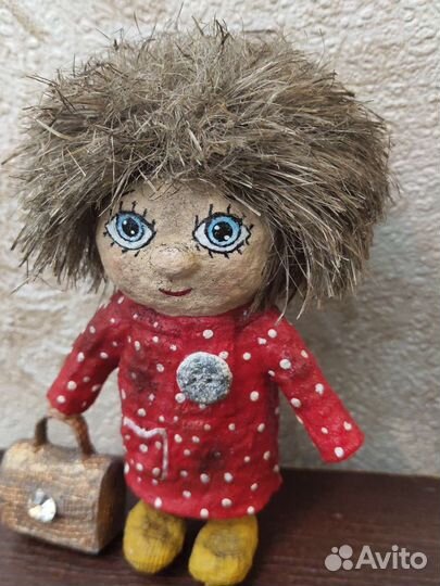 Домовенок Кузя ватная игрушка