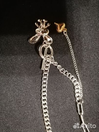 Серьги, браслеты, цепочки