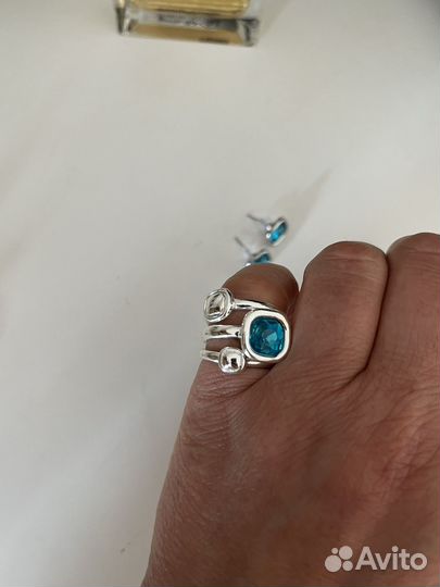 Серьги кольцо