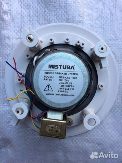 Колонки Mistuba Japan