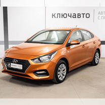 Hyundai Solaris 1.6 AT, 2019, 70 800 км, с пробегом, цена 1 400 000 руб.