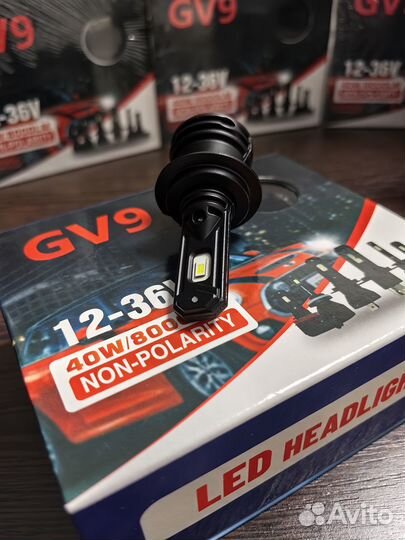 Автомобильные светодиодные LED лампы GV9 H1,H7,H11