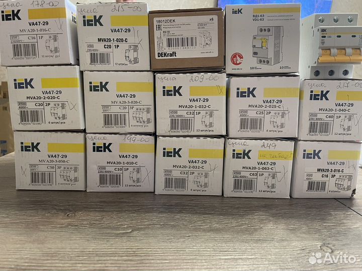 Автоматы IEK