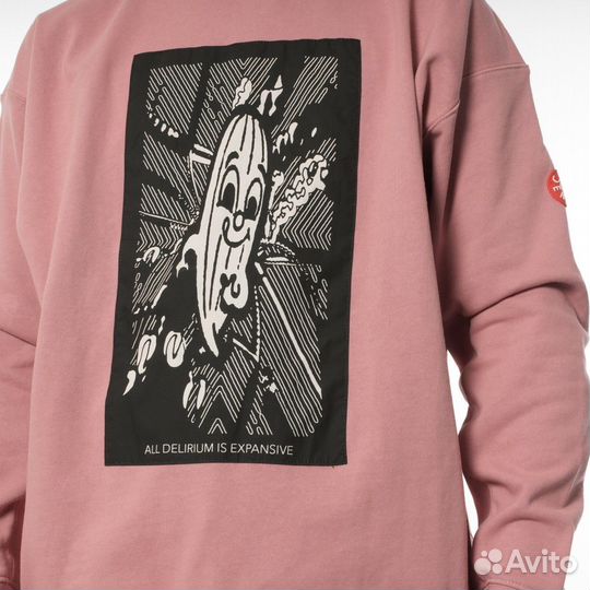 Свитшот Cav Empt розовый