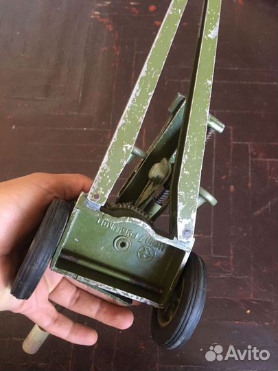 Игрушка пушка СССР