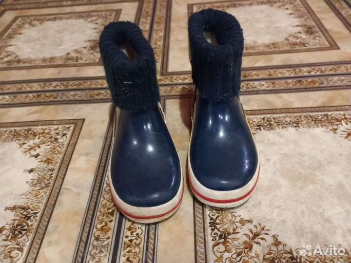 Резиновые полусапожки 23-24 размер