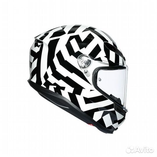 Шлем AGV K-6 multi Secret Black/White