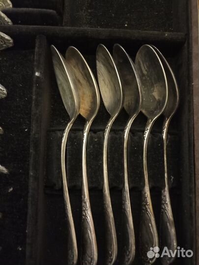 Мельхиоровый набор СССР- 40 годов