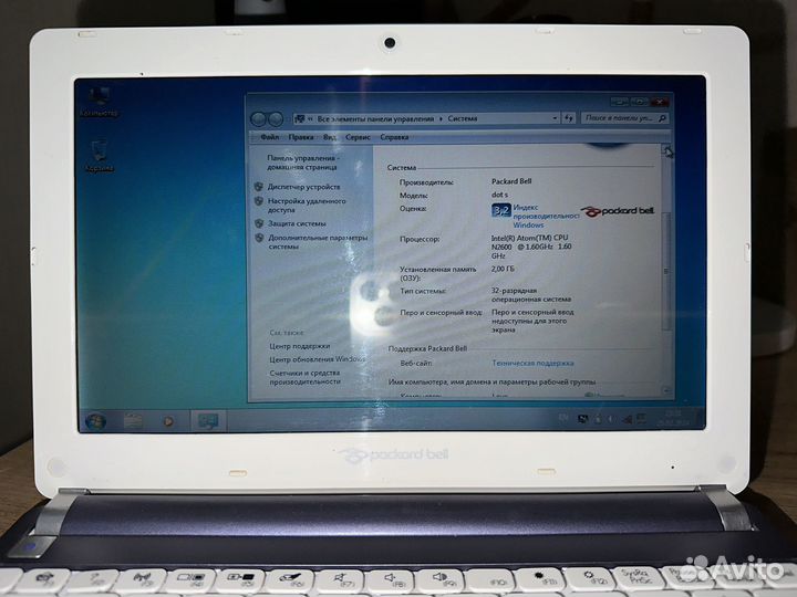 Нетбук Packard Bell