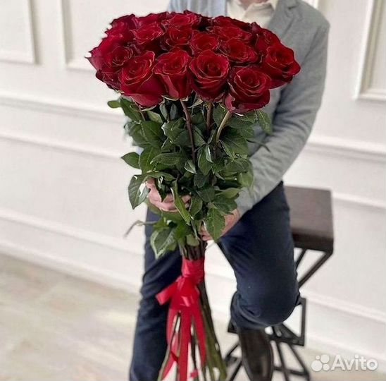 Высокие розы