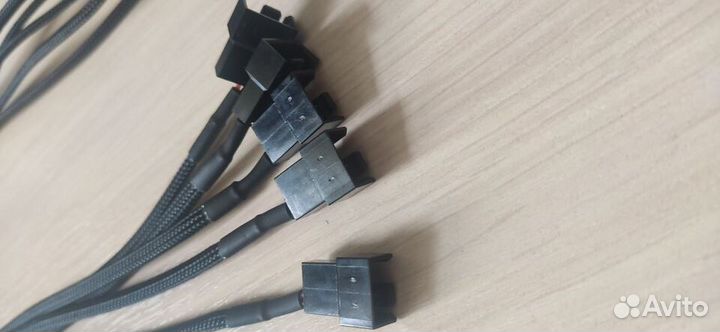 Разветвитель molex SATA на 5 вентиляторов