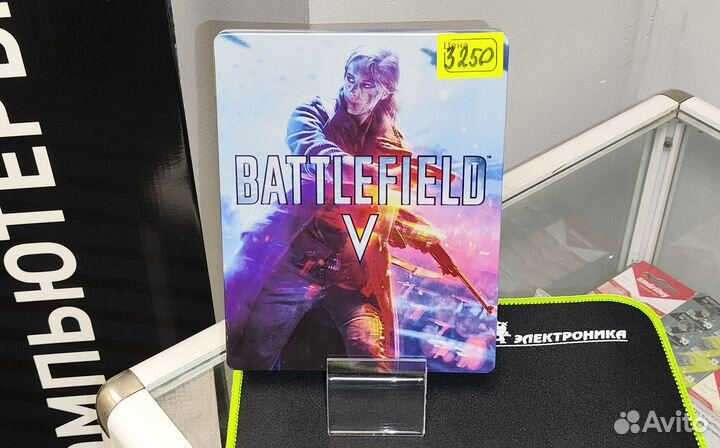 Диск Игра PS4 Battlefield V Steelbook