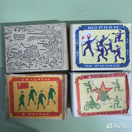 Солдатики СССР металл