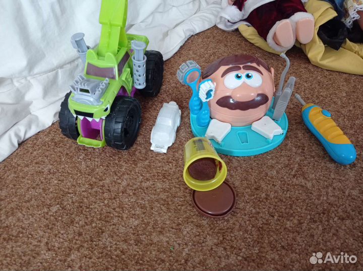 Игрушки для лепки плей до пакетом