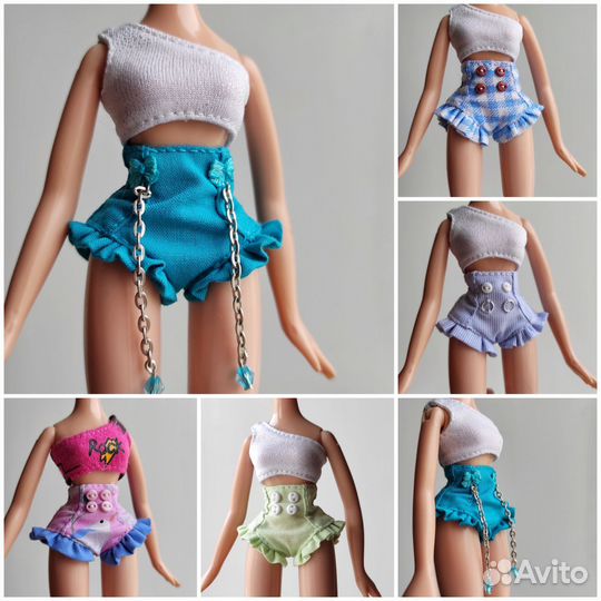 Одежда для кукол Bratz ручная работа Шорты Братц
