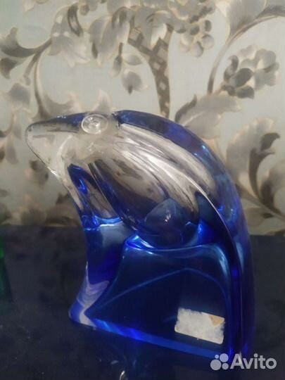 Ваза синяя СССР