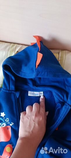 Костюм утеплëнный, размер 12-18 месяцев