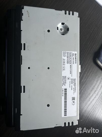 Магнитола sony DSX-112U