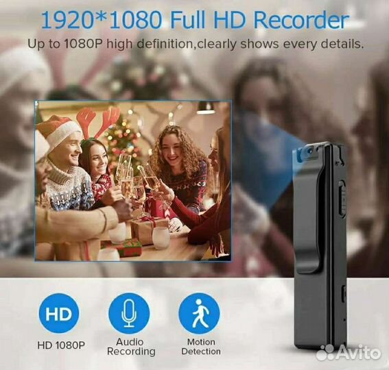 Нагрудный видеорегистратор