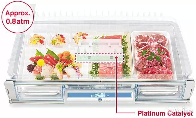 Холодильник hitachi R-WXC74S-X. Япония Холодильник