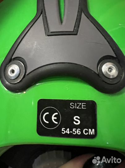 Шлем горнолыжный детский s glissade бу