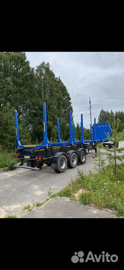 Полуприцеп лесовоз (сортиментовоз) Тонар 9444, 2014