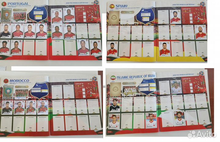 Альбом чм 2018 Panini