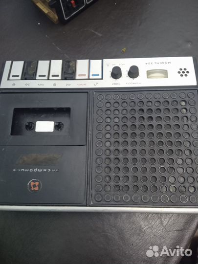 Магнитофон электроника 324