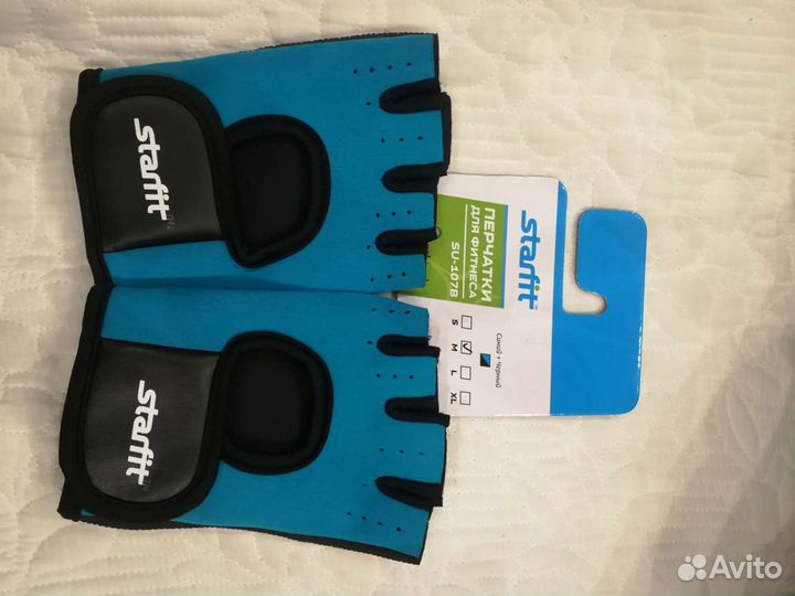 Спортивные перчатки Starfit размер M