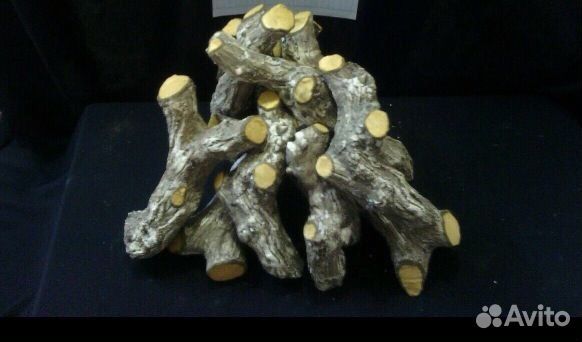 Керамические дрова для камина