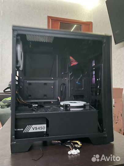 Корпус с блоком питания 450W