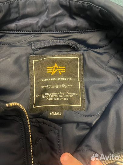 Бомбер alpha industries cwu 45