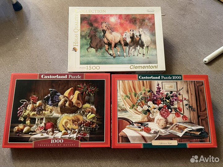 Пазлы 1500, 2000